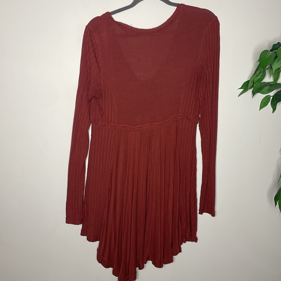 Free People Birdie Henley Tunic Top - Picture 8 of 13